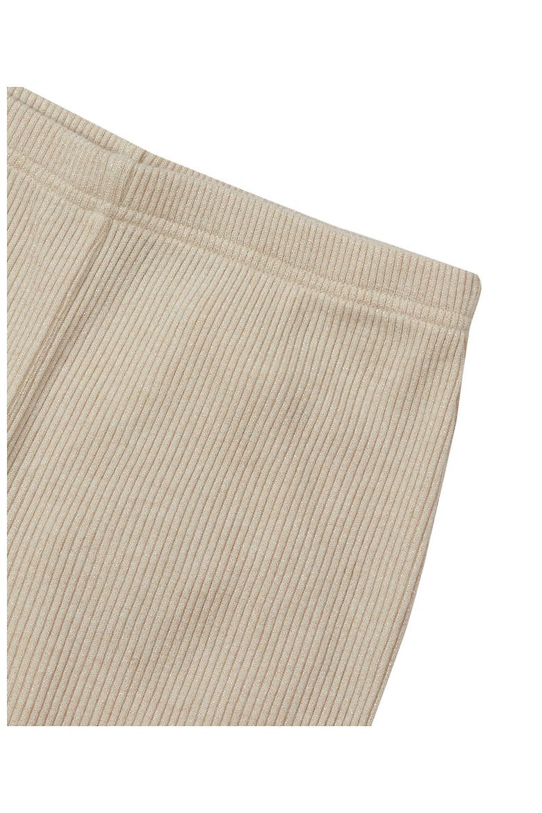 Girls Wide Leg Sparkly Pants, Alternate, color, Beige