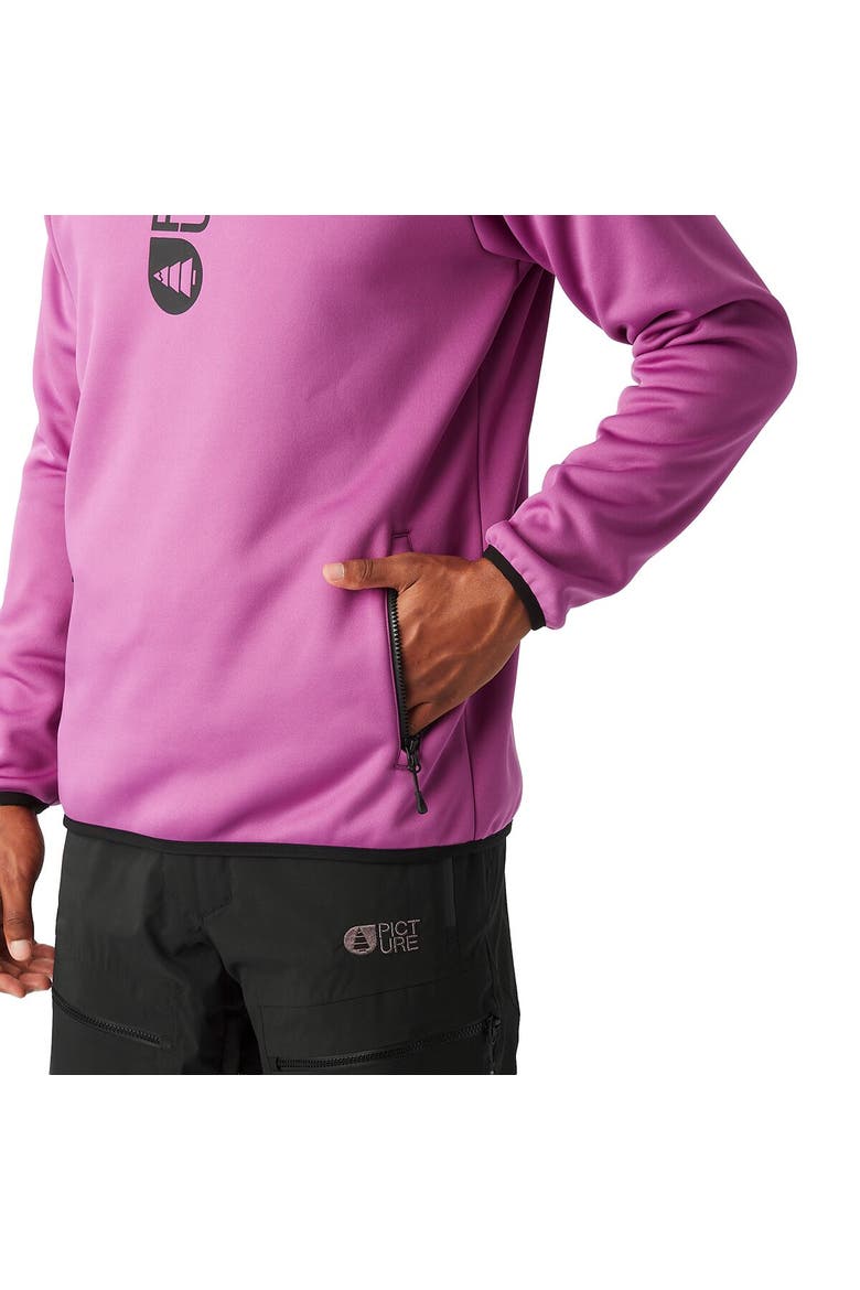 Park Tech Hoodie - Men's, Alternate, color, Bright Magenta