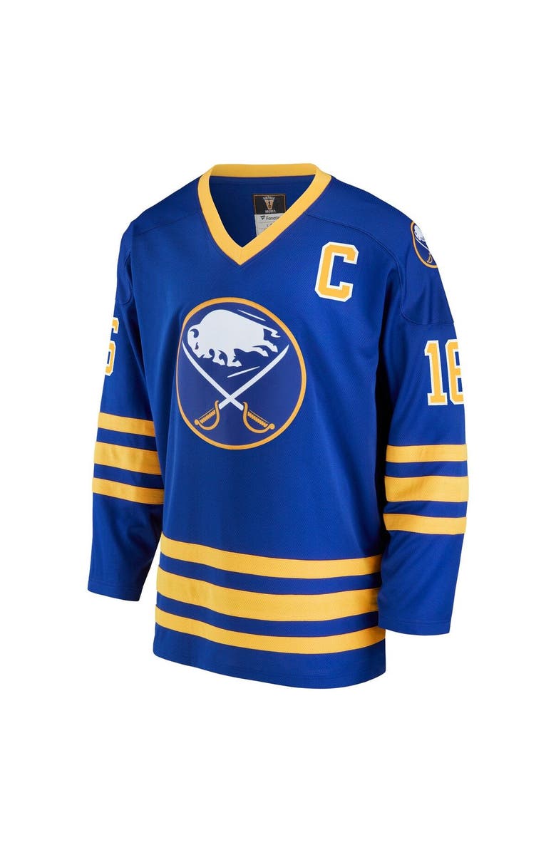 FANATICS Men's Fanatics Branded Pat LaFontaine Royal Buffalo Sabres Breakaway Retired Player Jersey, Alternate, color, Royal