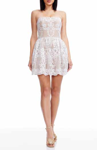Dress the Population Sasha Strapless Cocktail Minidress