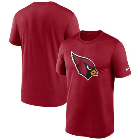 Men's Nike  Cardinal Arizona Cardinals Legend Logo Performance T-Shirt