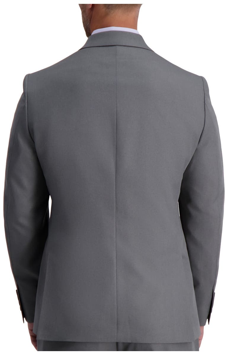 Louis Raphael Skinny Fit Stretch Heather Gabardine Solid Jacket, Alternate, color, 
