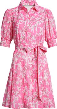 Lilly Pulitzer® Larkyn Floral Print Shirtdress