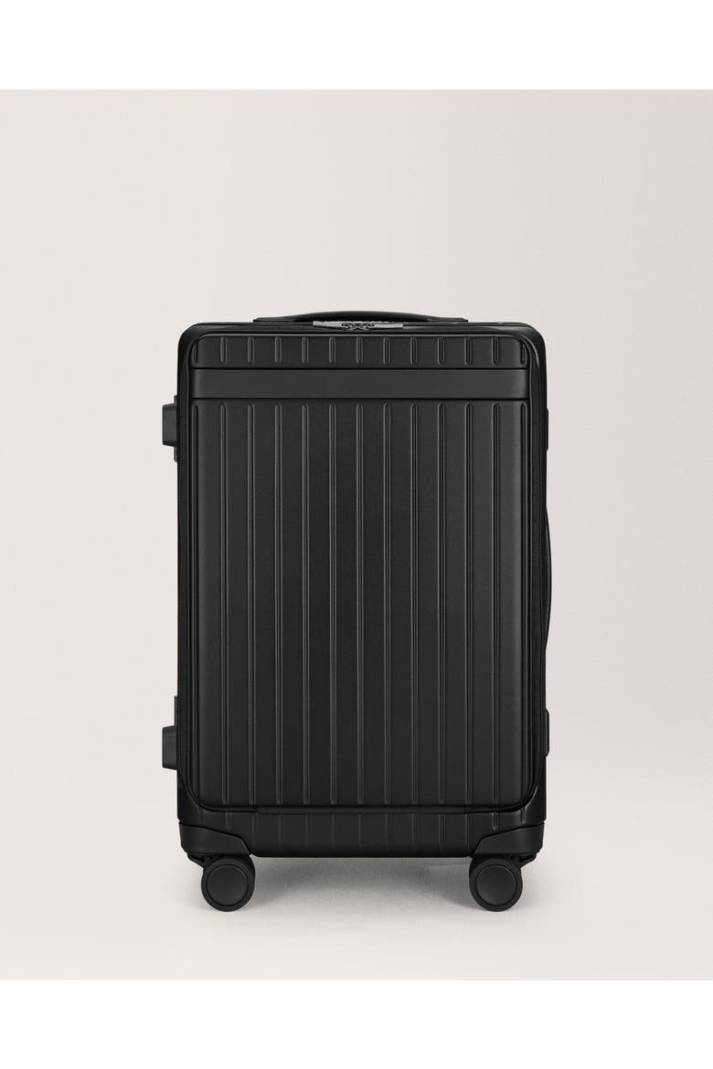 The Carry-on X Suitcase, Main, color, Black / Black