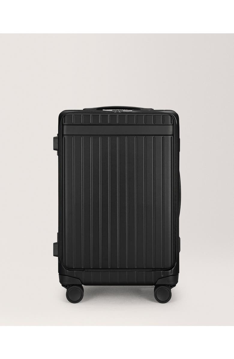 Carl Friedrik The Carry-on X Suitcase, Main, color, Black / Black