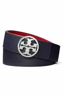 Tory Burch Miller 1.5-Inch Reversible Logo Belt