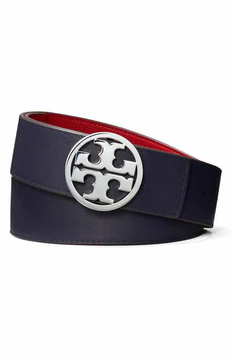 Tory Burch Miller 1.5-Inch Reversible Logo Belt