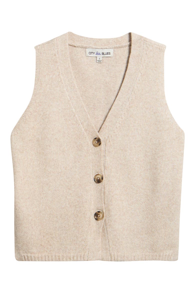 Sweater Vest, Alternate, color, OATMEAL