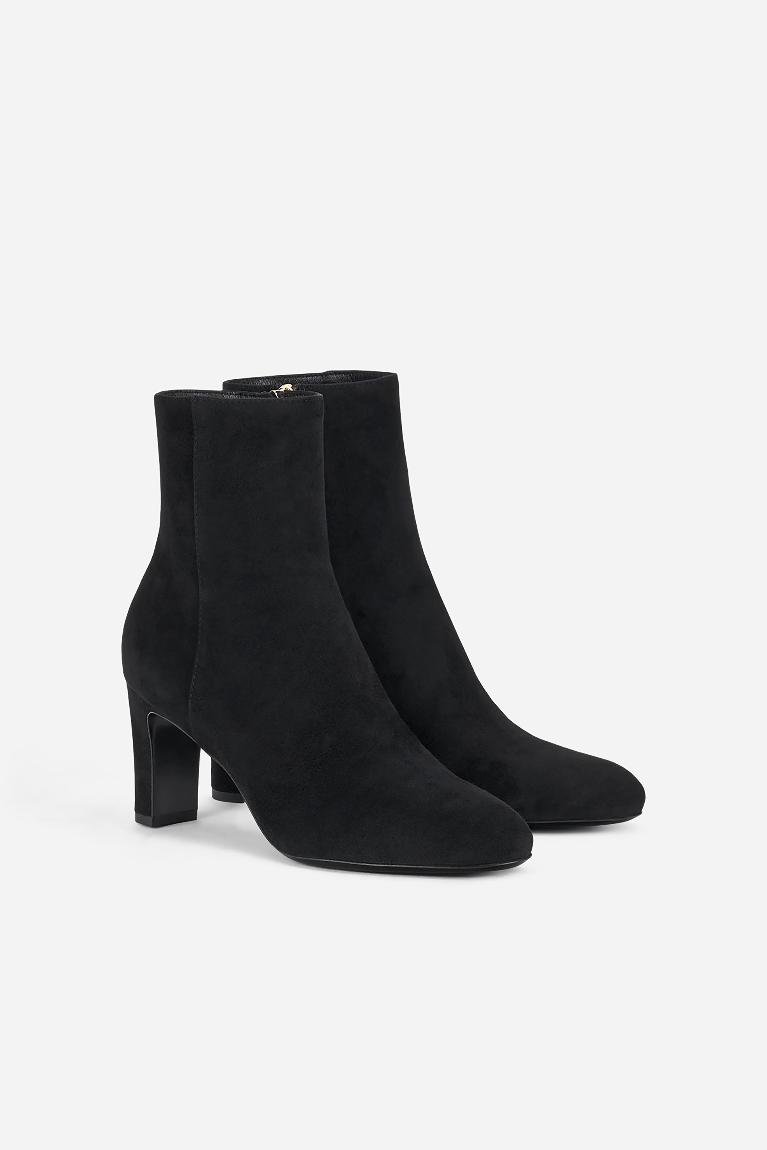AGL Ginny Bootie Heeled Ankle Boot, Alternate, color, Black