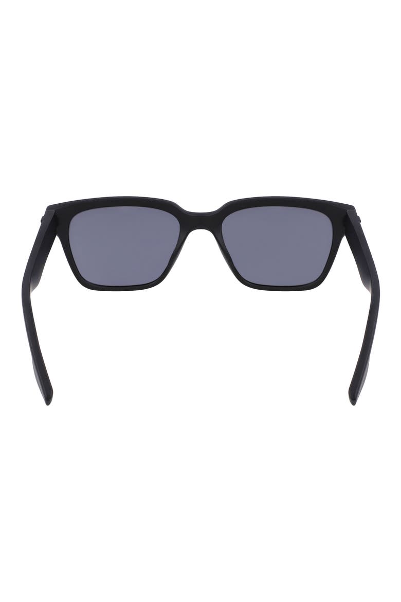 Recraft 54mm Gradient Square Sunglasses, Alternate, color, MATTE BLACK