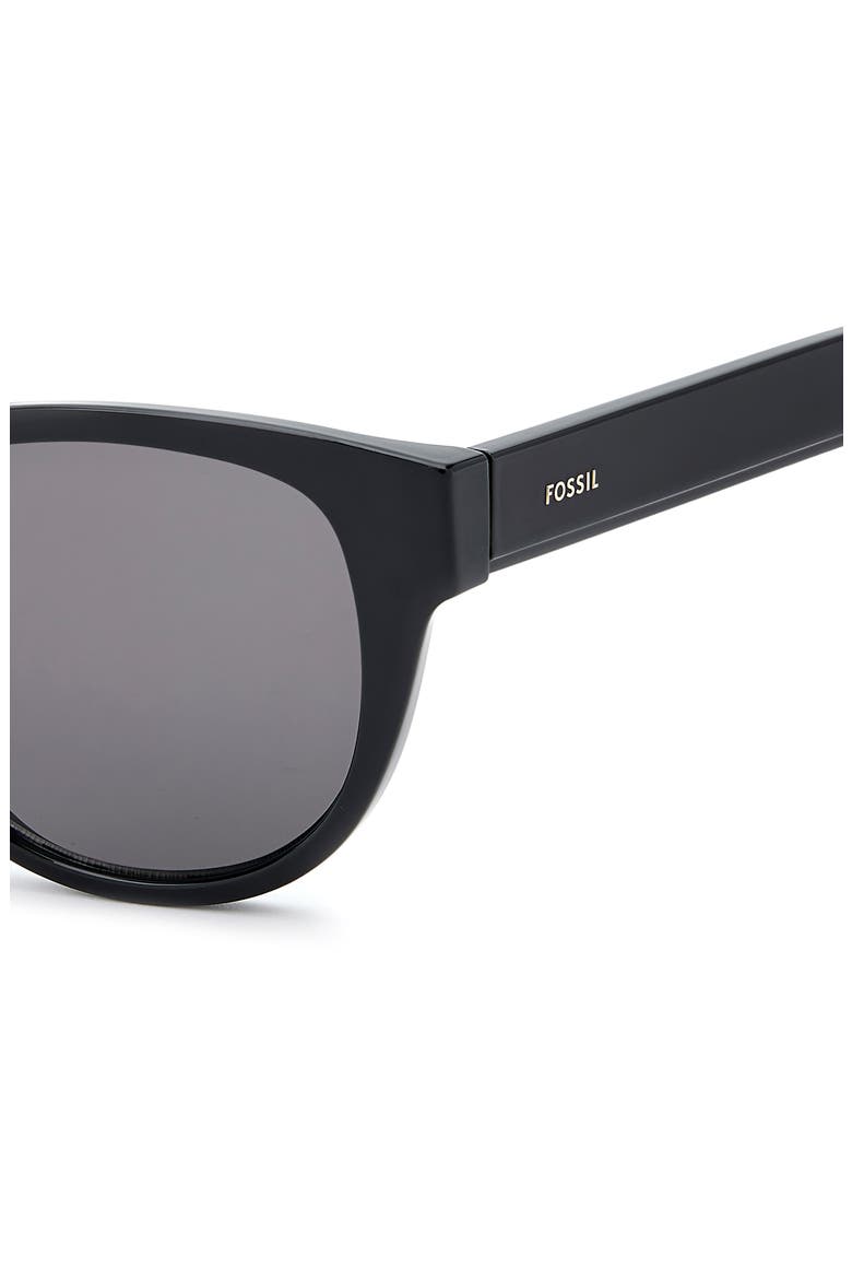 53mm Square Sunglasses, Alternate, color, BLACK/ GREY
