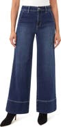 CURVE APPEAL Night in London 31-Inch High Rise Wide Leg Trouser Jeans