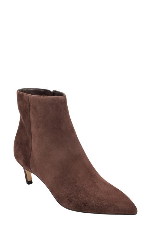 Marc Fisher Ltd Itzia Bootie In Brown