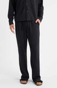 RIZORT Francis Grid Stretch Nylon Blend Drawstring Pants