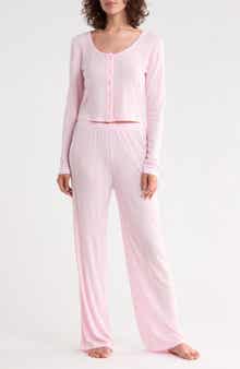 Pointelle Long Sleeve Pajamas