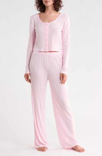 Pointelle Long Sleeve Pajamas