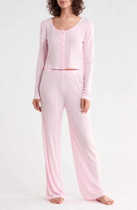 Pointelle Long Sleeve Pajamas
