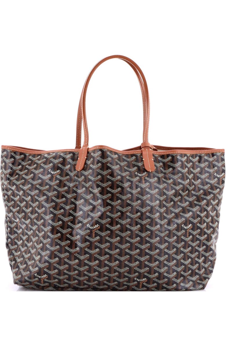 Pre-Owned Goyard Saint Louis Tote Coated Canvas PM, Alternate, color, Brown