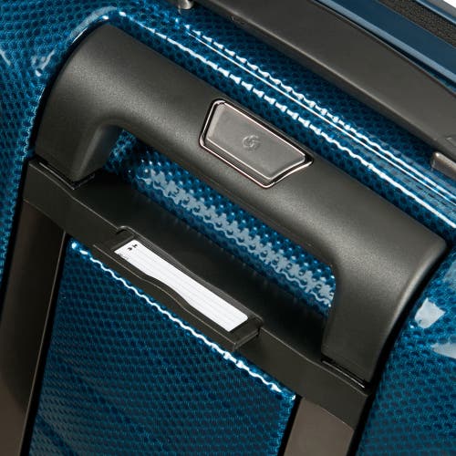 Samsonite Proxis Global Carry-on Hardside Tsa Friendly Spinner In Petrol Blue