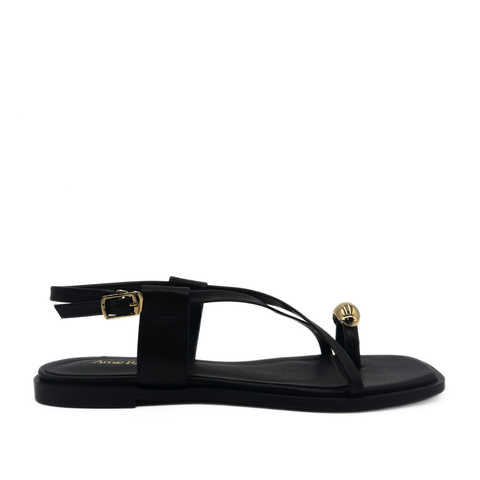 Laney Strappy Gold Toe Sandals