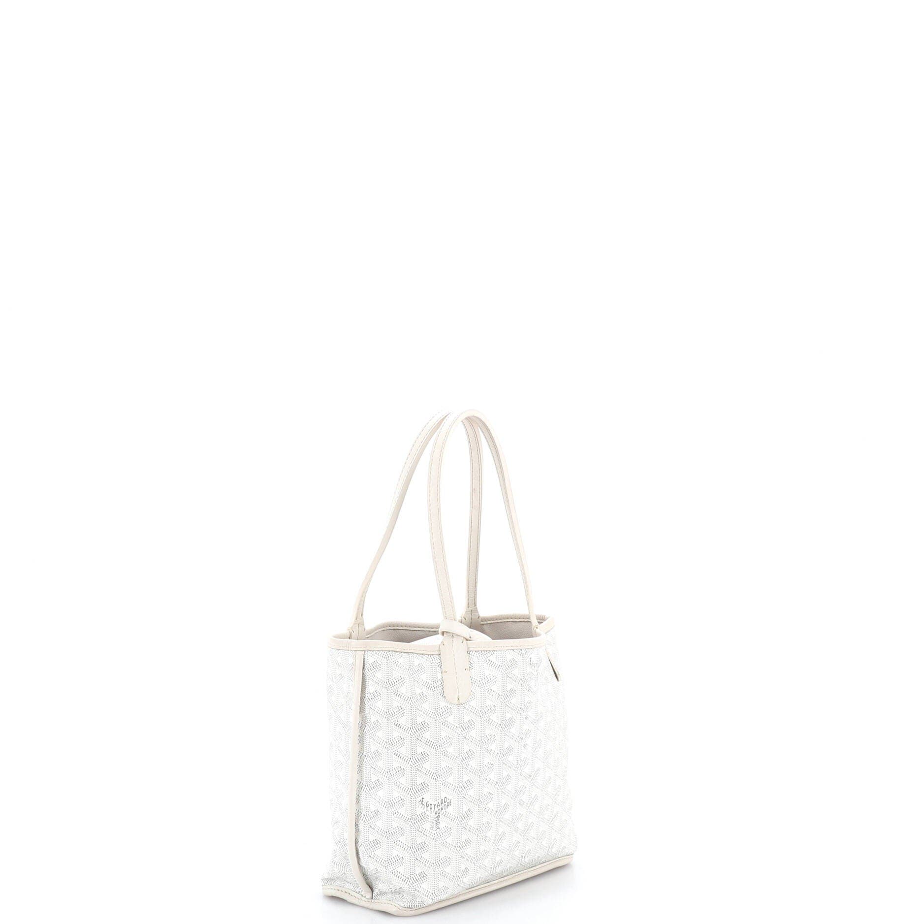 Pre-Owned Goyard Anjou Reversible Tote Coated Canvas Mini, Alternate, color, 