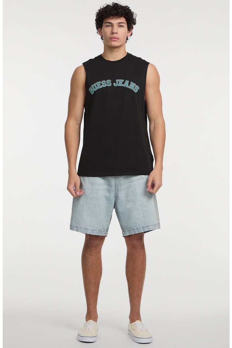 Denim Drawstring Shorts, Alternate, color, GAL1