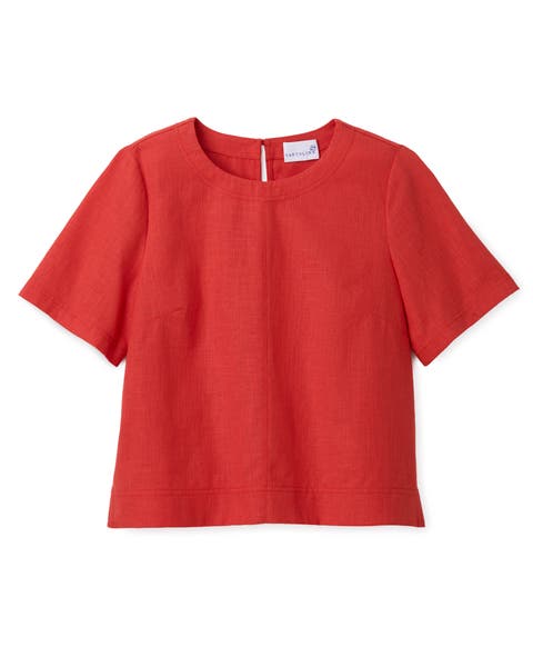 Chloe Linen Top