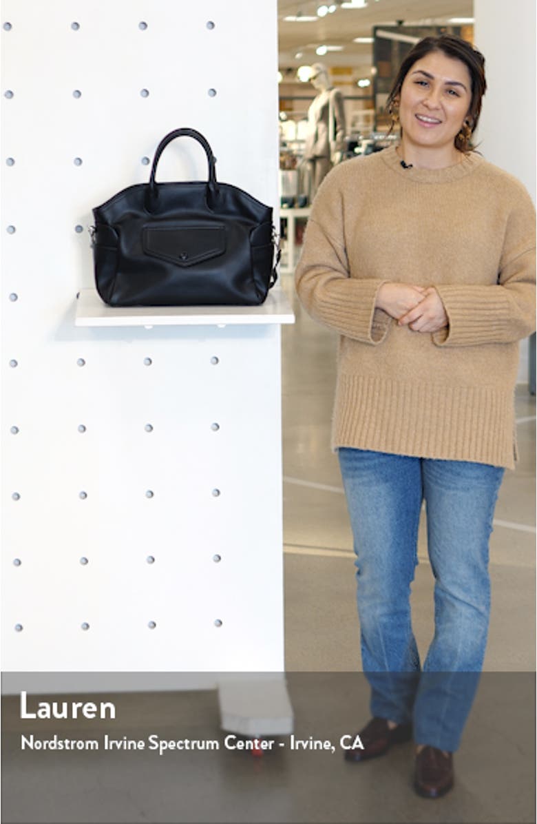 Dangerous Love Vegan Leather Satchel, sales video thumbnail