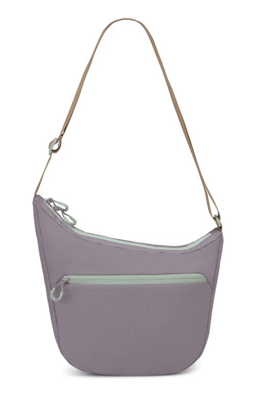 Osprey Daylite Water Repellent Crossbody Pouch In Soundwave Grey/latte Brown