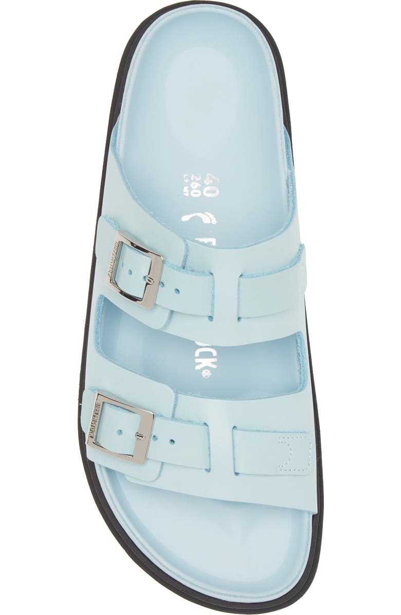 Birkenstock St. Barths Exquisite Slide Sandal, Alternate, color, Mineral Blue