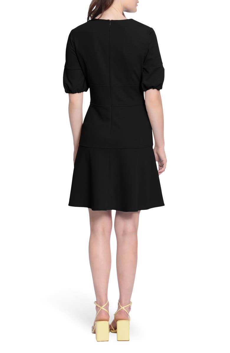 Donna Morgan Puff Sleeve Mini Dress, Alternate, color, 