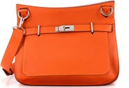 Pre-Owned Hermes Verso Jypsiere Bag Clemence 34