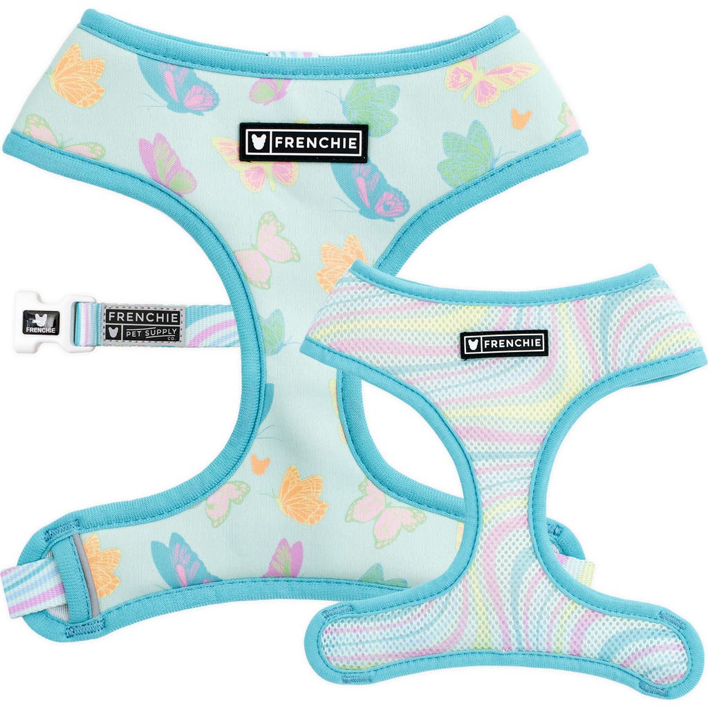Frenchie Duo Reverible Harness in Pastel Butterfly  product