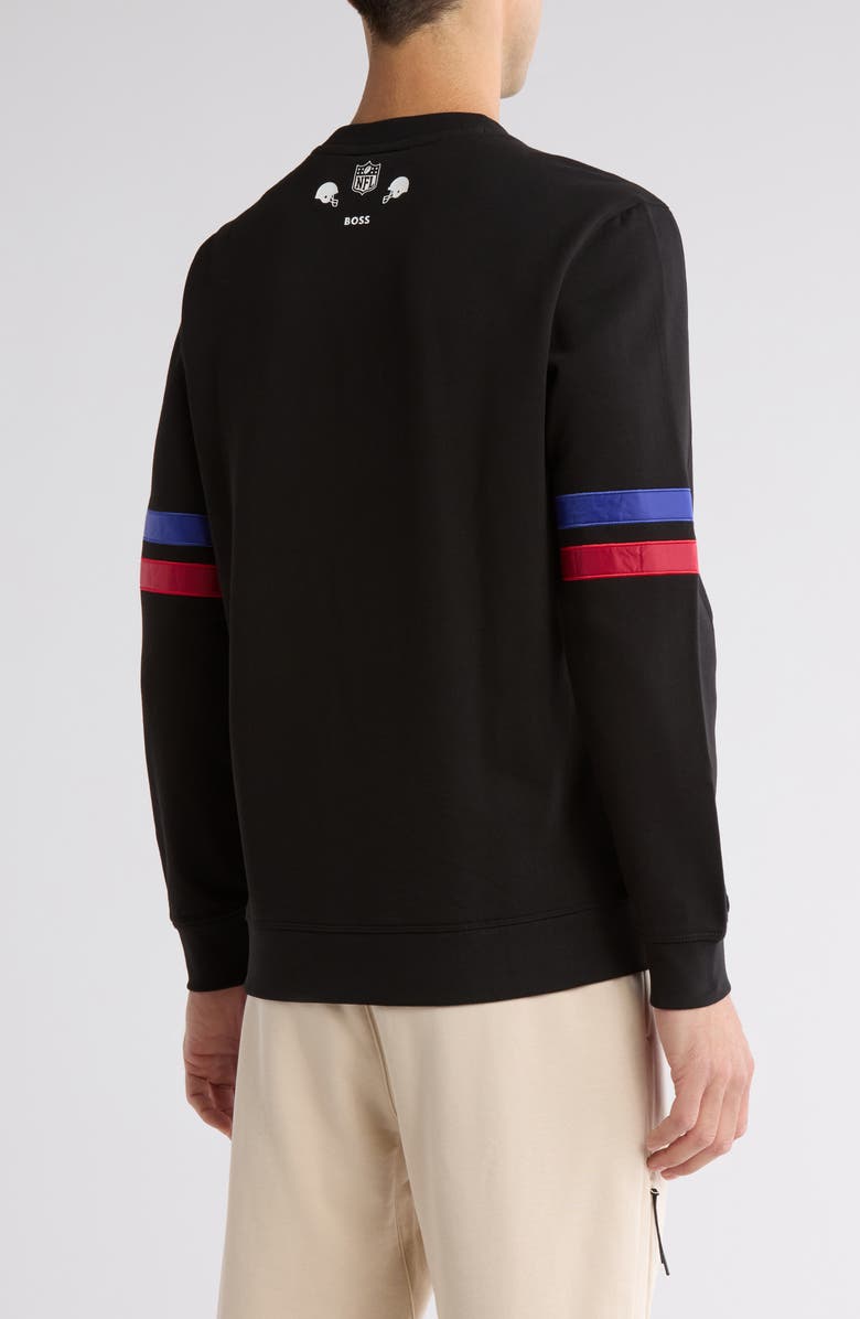 BOSS X NFL Drive Pullover Sweatshirt, Alternate, color, Black