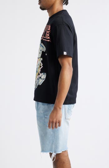 Abandon Planet Cotton Graphic T-Shirt