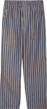 Bottega Veneta Cotton Blend Wide Leg Pants