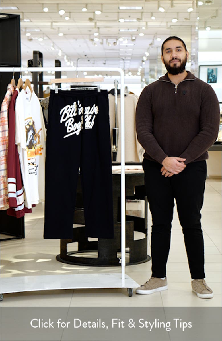 Logo Script Graphic Lounge Pants, sales video thumbnail