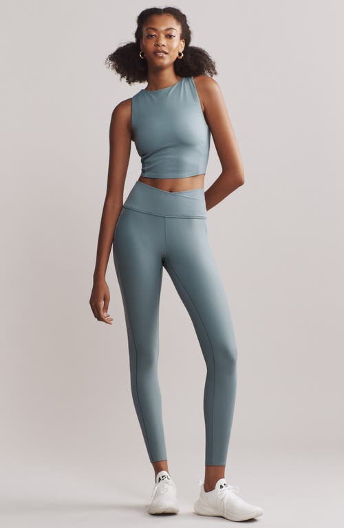 Shop Rhone Ripple Longline Bra In Blue Hue