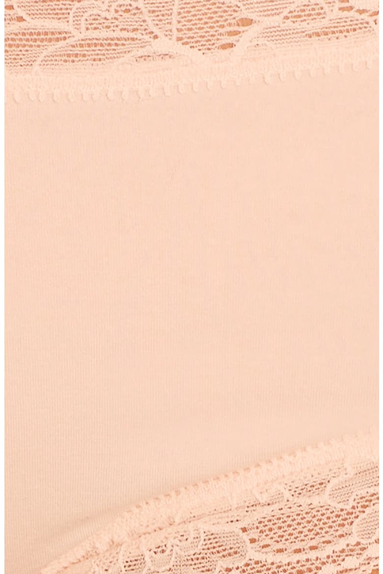 Cotton Lace Hipster Briefs, Alternate, color, POWDER 1381