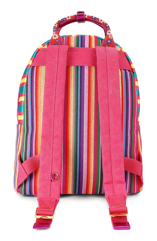 KURT GEIGER KURT GEIGER LONDON LARGE SOUTHBANK CANVAS BACKPACK 
