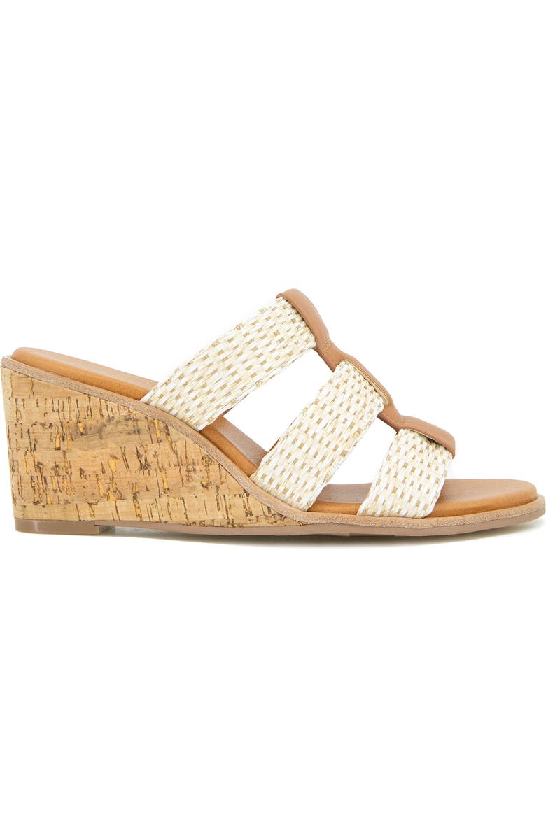 André Assous Bentley Wedge Sandal, Alternate, color,