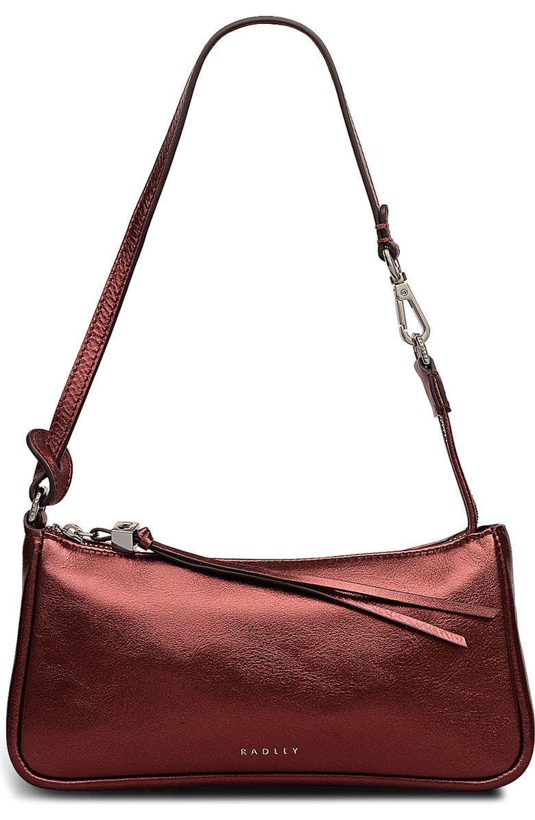 Radley Carlton Close Metallic Mini Shoulder Bag, Main, color,
