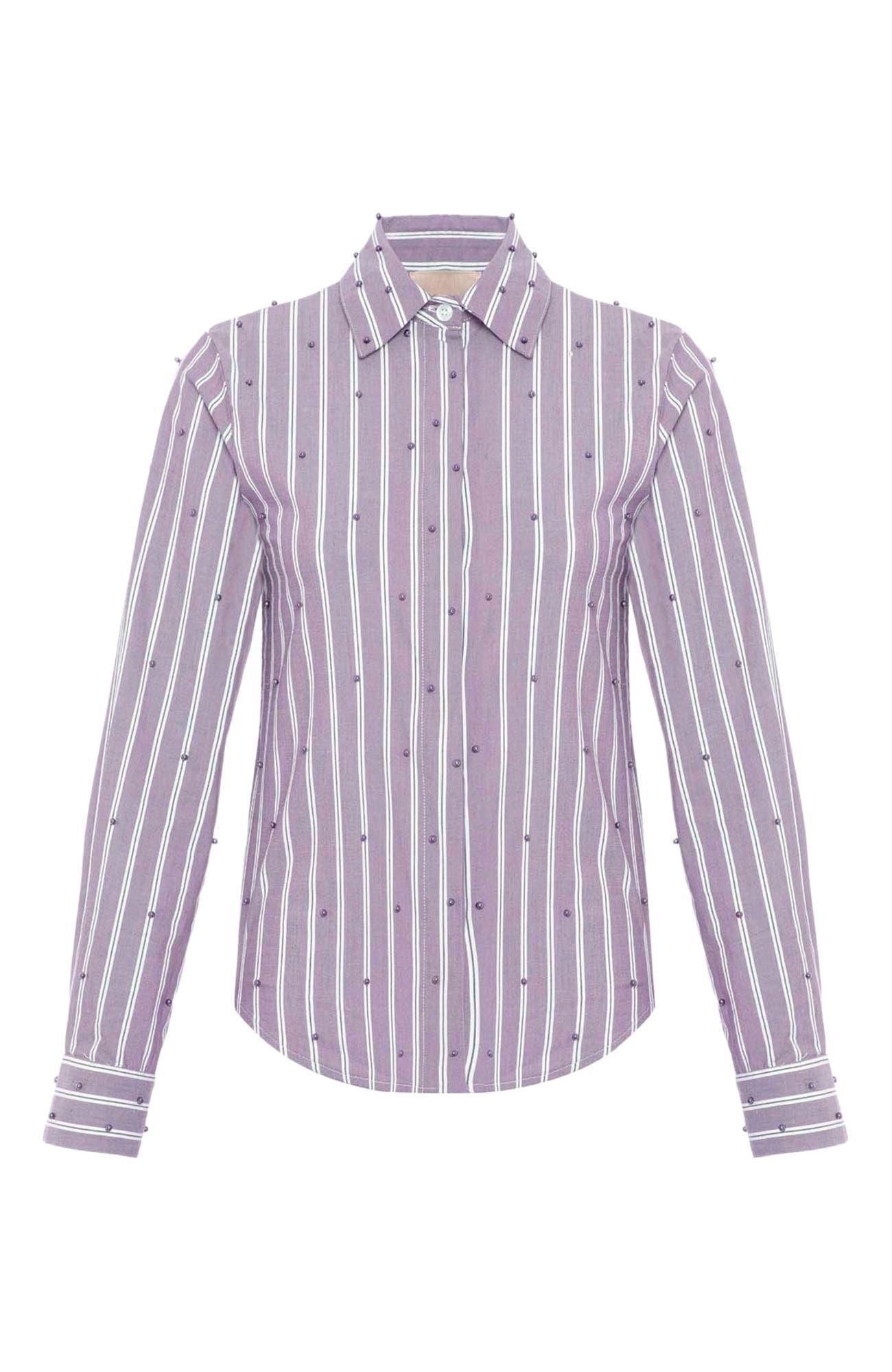 Echo Mix Stripe Pearly Shirt - image 4