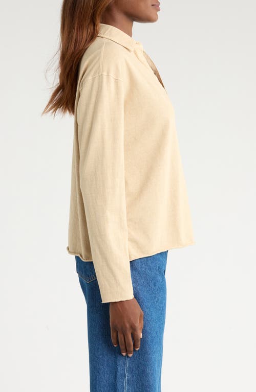 Frank & Eileen Patrick Popover Henley In Neutral