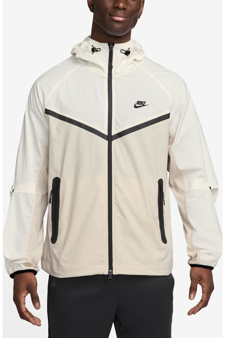 Sportswear Tech Windrunner Jacket, Main, color, OREWOOD BRN/ SAIL/ BLACK