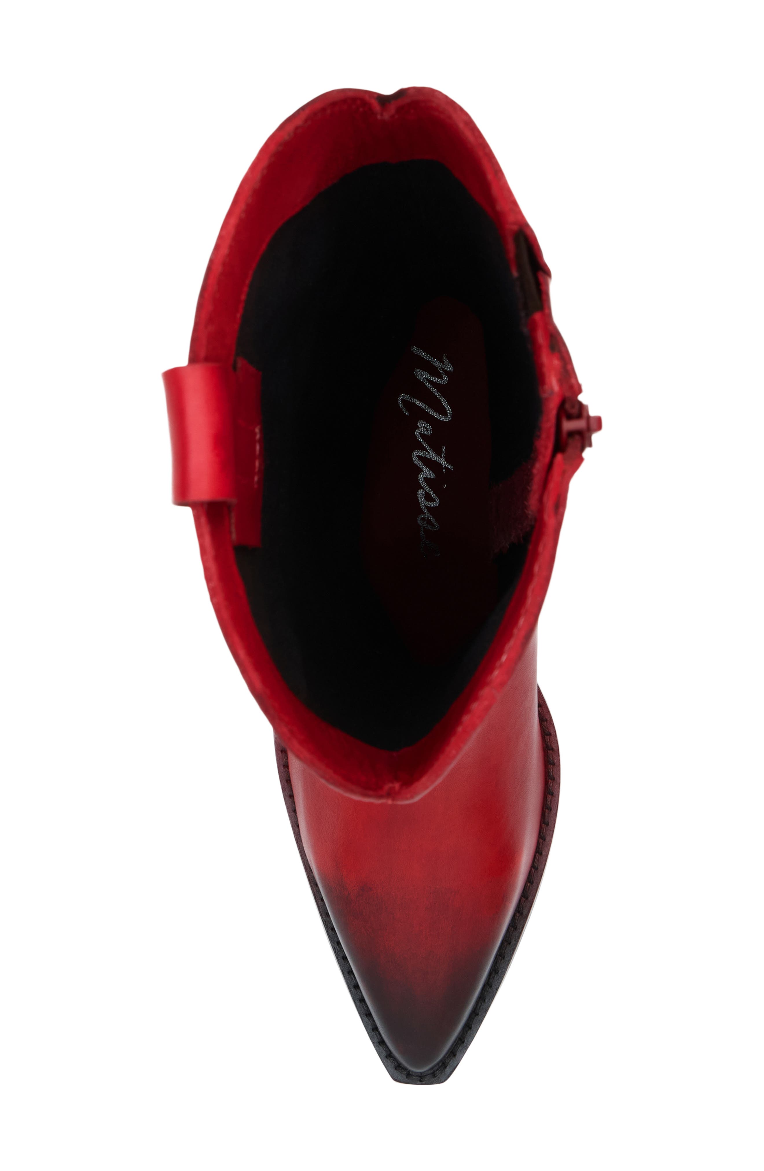 Matisse Remington Knee High Western Boot, Alternate, color, Red