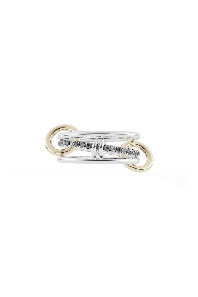 Acacia Grey Diamond Ring, Main, color, SILVER
