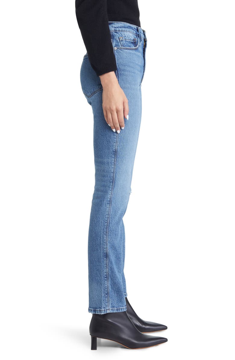 FRAME Le Sylvie High Waist Straight Leg Jeans | Nordstromrack