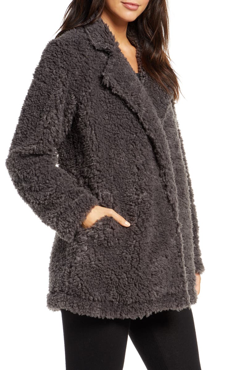 PJ Salvage Faux Shearling Jacket, Alternate, color,