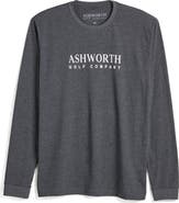 ASHWORTH GOLF LS Ashworth Golfman Label Tee